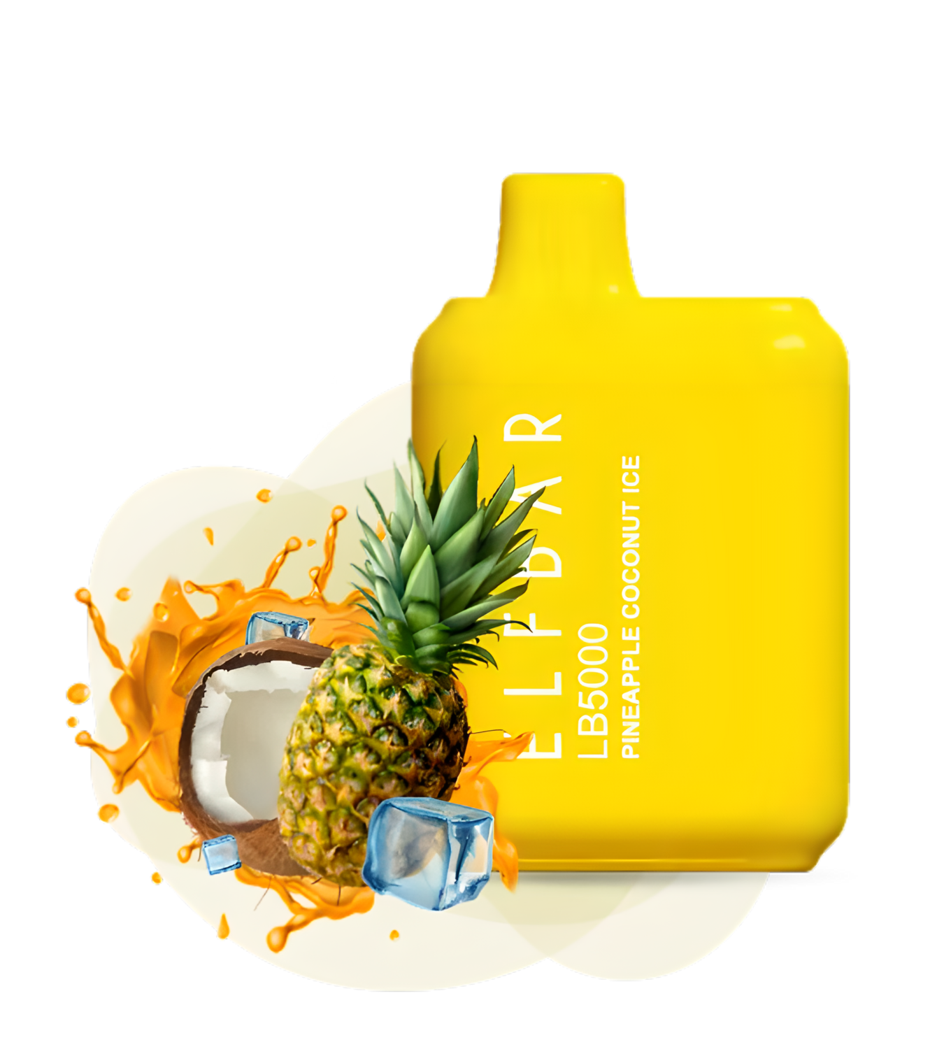 Elf Bar LB5000 Pineapple Coconut Ice Disposable Pod Device