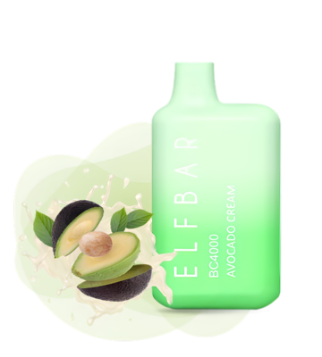 Elf Bar BC4000 Avocado Cream Disposable Pod Device