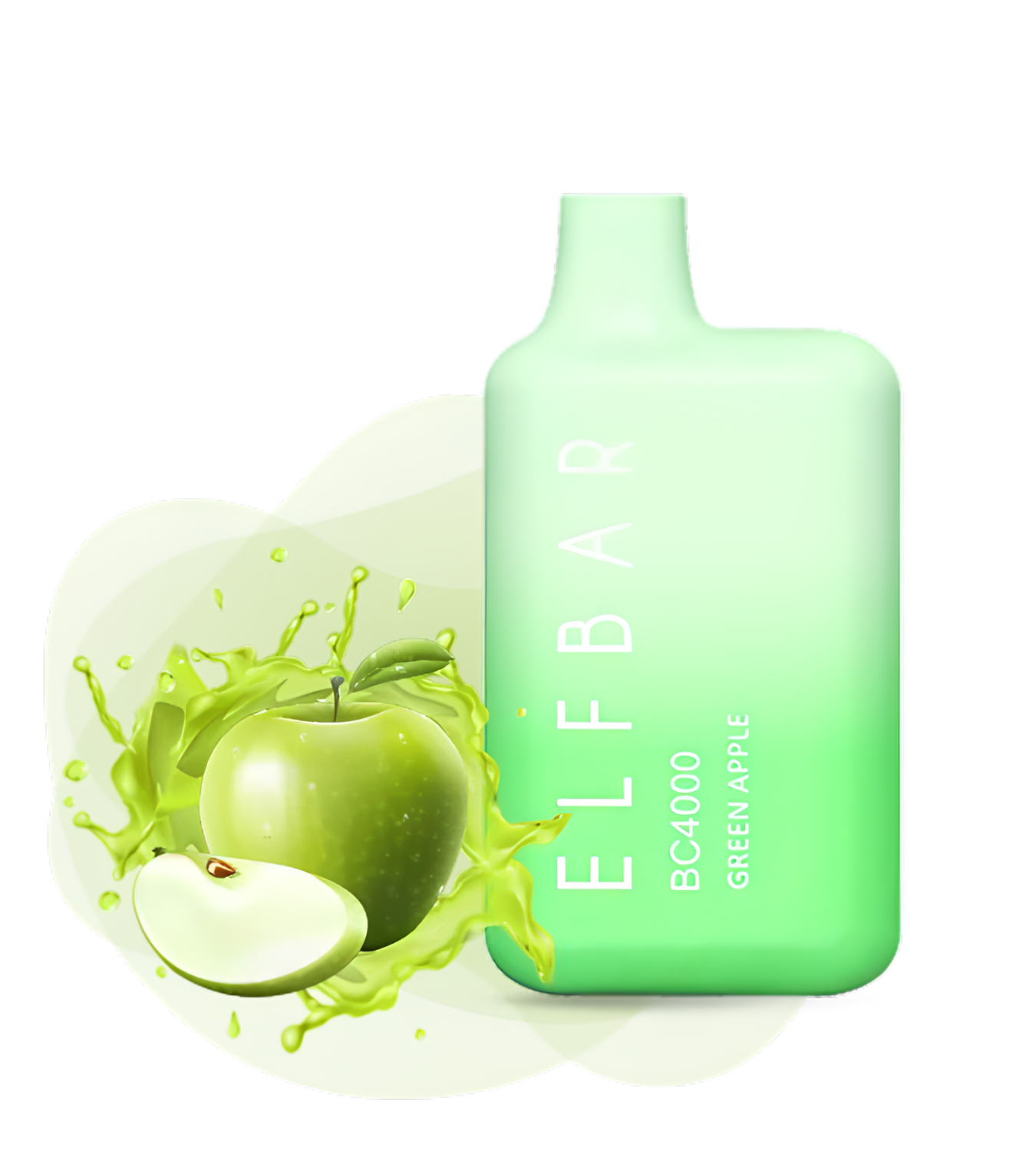 Elf Bar BC4000 Green Apple Disposable Pod Device
