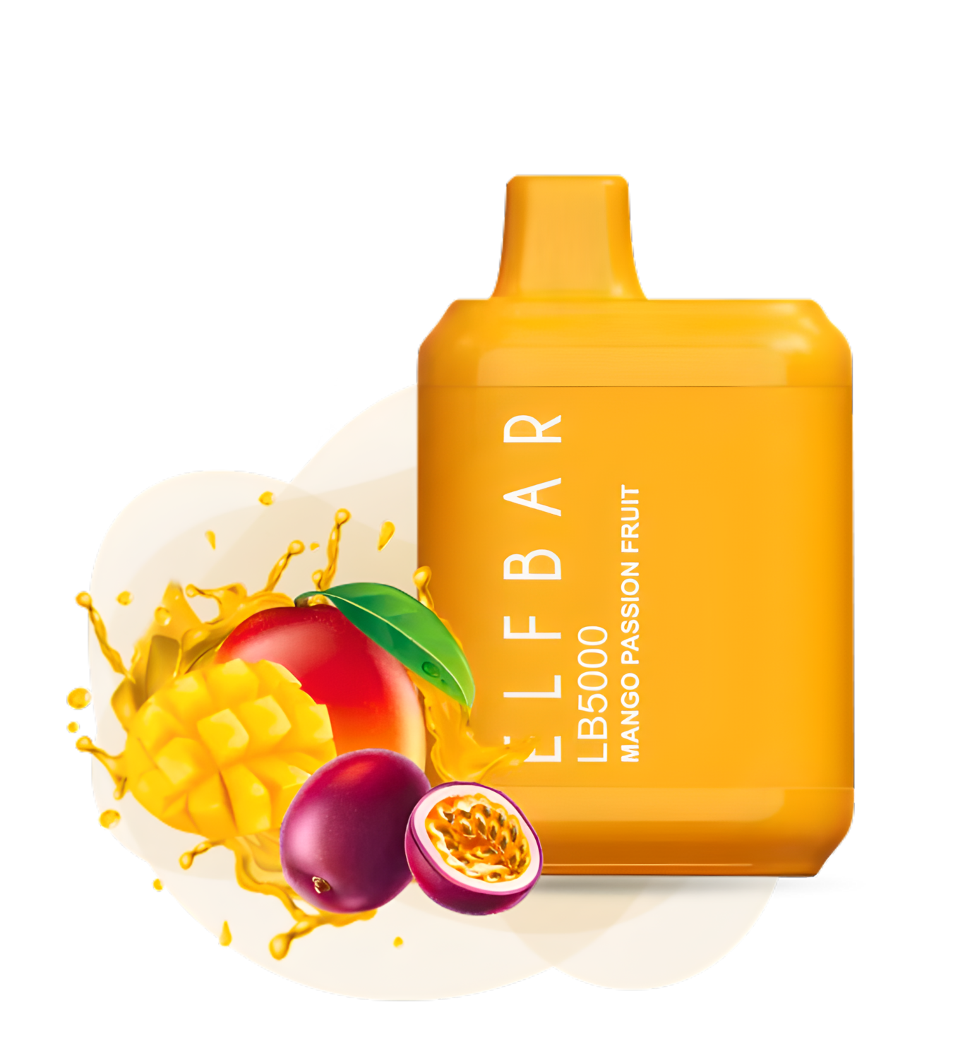Elf Bar LB5000 Mango Passion Fruit Disposable Pod Device