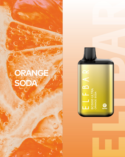Elf Bar BC5000 Ultra Orange Soda Disposable Pod Device