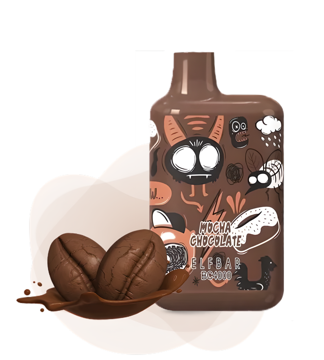 Elf Bar BC4000 LE Mocha Chocolate Disposable Pod Device