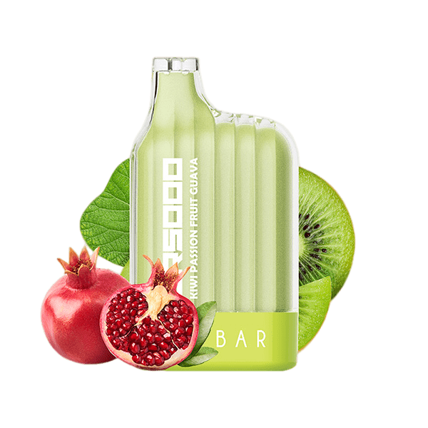 Elf Bar CR5000 Kiwi Passion Fruit Guava Disposable Pod Device