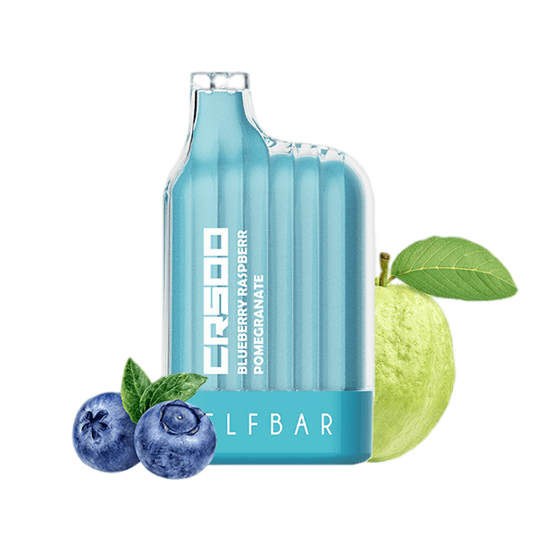 Elf Bar CR5000 Blueberry Raspberry Pomegranate Disposable Pod Device