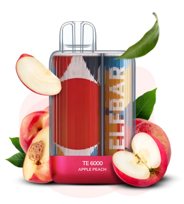 Elf Bar TE6000 Apple Peach Disposable Pod Device