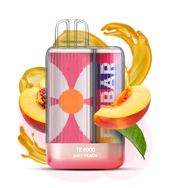 Elf Bar TE6000 Juice Peach Disposable Pod Device