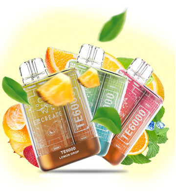 ELF BAR TE6000 Set of 3 - Flavoured Tropical Fruits