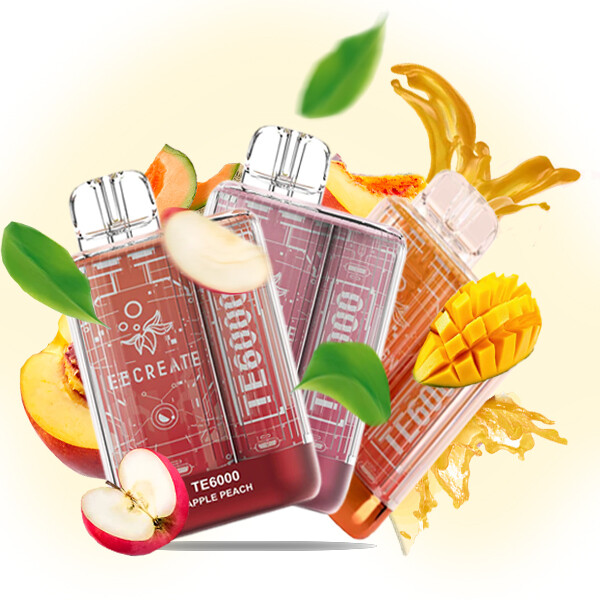 ELF BAR TE6000 Set of 3 - Flavoured Tropical Fruits
