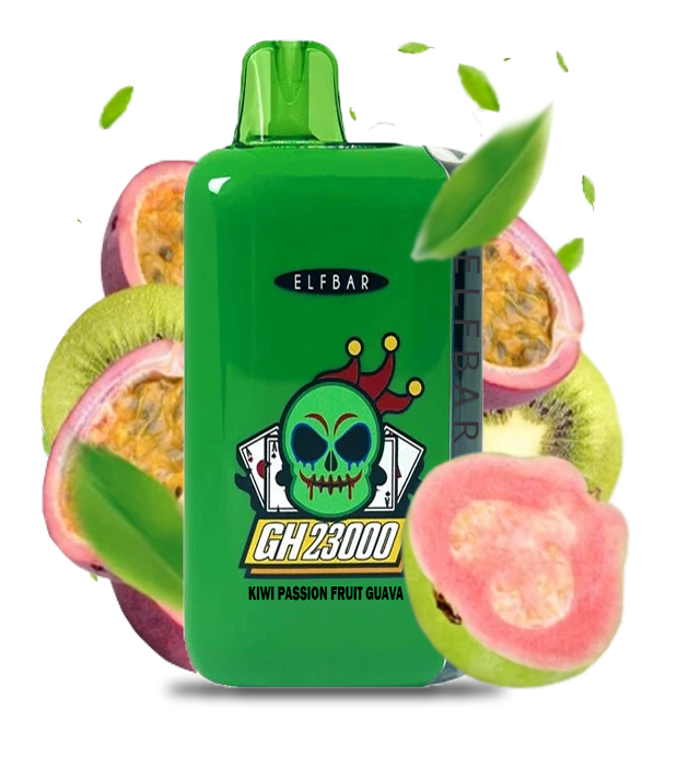 ELF BAR GH 23000 Kiwi Passion Fruit Guava Photo ELF BAR GH 23000
Buy ELF BAR GH 23000 Buy Elf Bar in Kiev by courier delivery.
Buy Elf Bar by delivery "Nova Poshta" all over Ukraine. The official representative office of ELF BAR - in Ukraine.