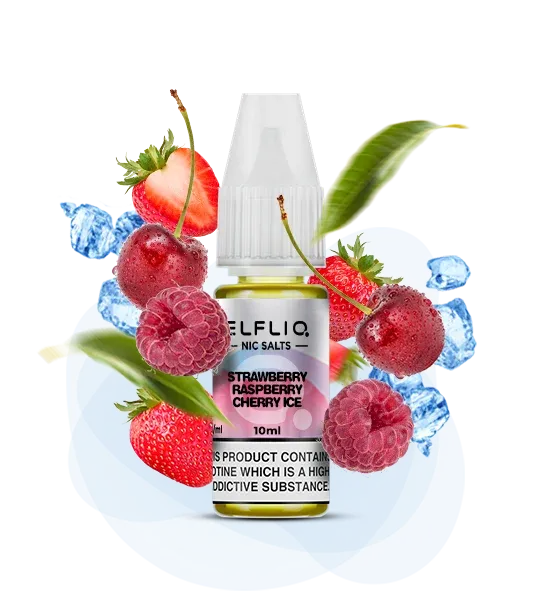 ELFLIQ Strawberry Raspberry Cherry Ice 10ml