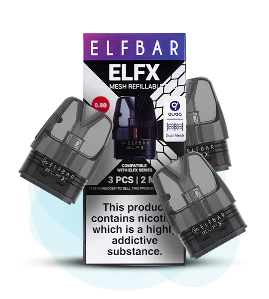 Картриджи 3pcs Elf Bar ELF X 0.6 - 0.8 Ом