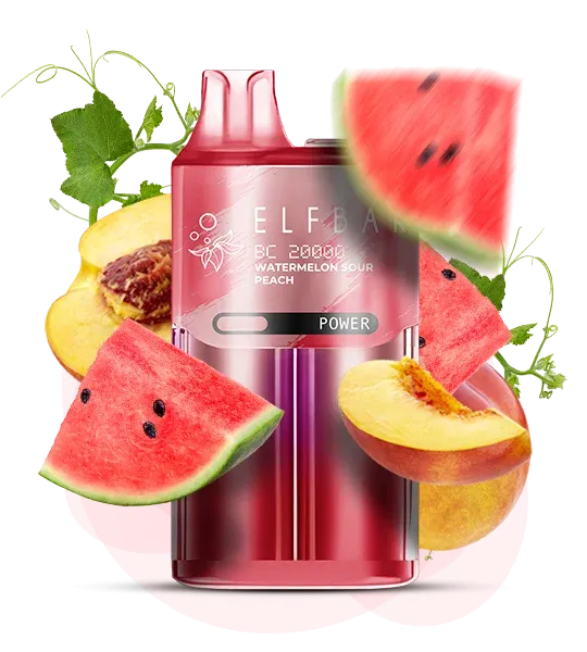 ELF BAR BC 20000 Watermelon Sour Peach