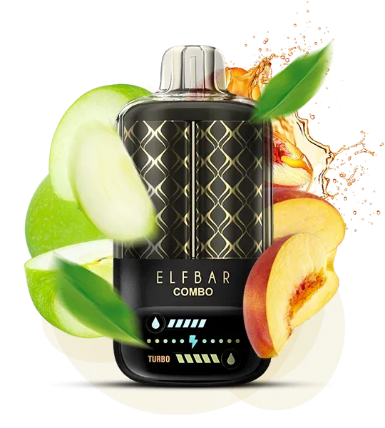 ELF BAR COMBO 20 000 - 25 000 Apple &amp; Juicy Peach
