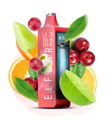 Elf Bar Planet 25000 Cranberry Orange Baja Splash