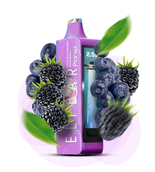 Elf Bar Planet 25000 Sour Blackberry Blueberry