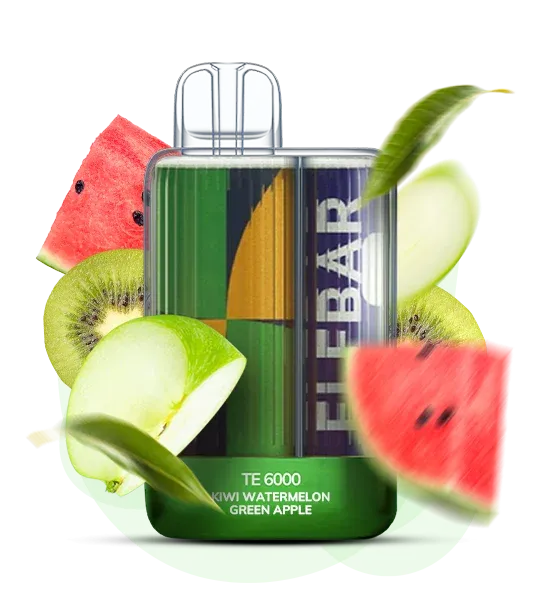Elf Bar TE6000 Strawberry Cherry Raspberry