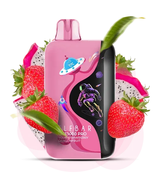 Elf Bar GH 33000 Pro Sour Strawberry Dragonfruit