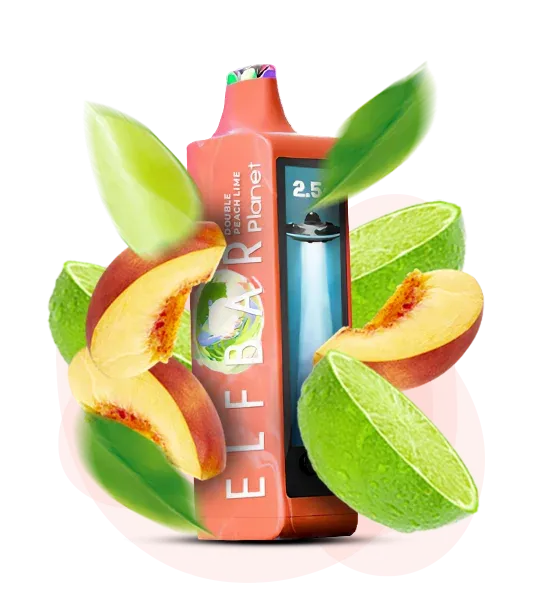 Elf Bar Planet 25000 Double Peach Lime