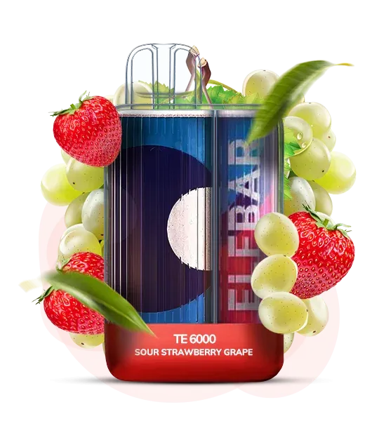 Elf Bar TE6000 Sour Strawberry Grape Elf Bar TE6000 Sour Strawberry Grape