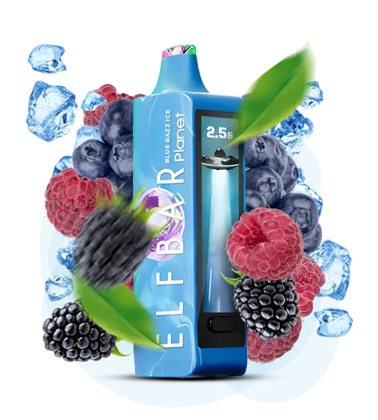 Elf Bar Planet 25000 Blue Razz Ice