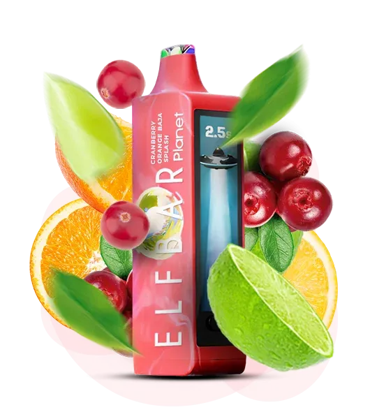 Elf Bar Planet 25000 Cranberry Orange Baja Splash