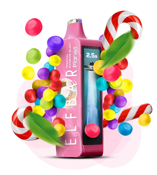 Elf Bar Planet 25000 Tropical Rainbow Blast