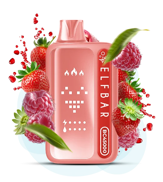 Elf Bar BC 45000 Red Raspberry Strawberry Elf Bar BC 45000 Red Raspberry Strawberry