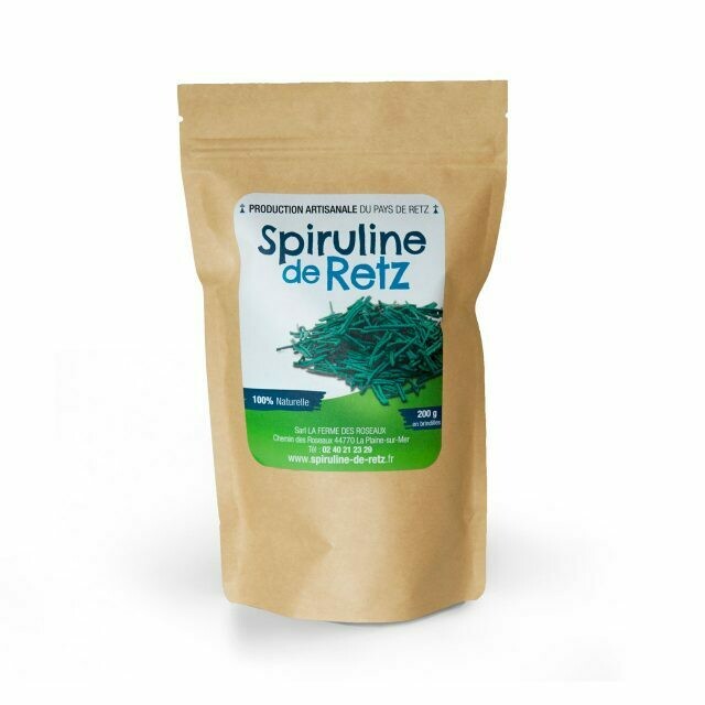 Spiruline – sachet de 100g en brindilles