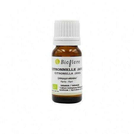HUILE ESSENTIELLE DE CITRONNELLE DE JAVA BIO