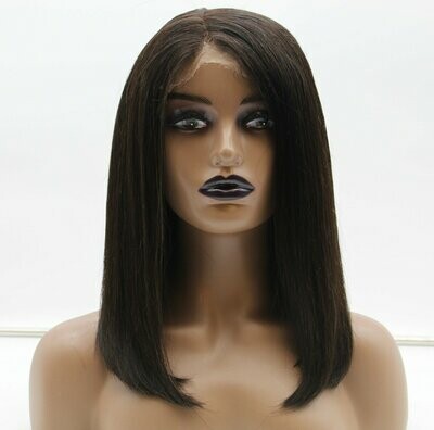 Customised 12'' Brazilian Straight Hair Wig