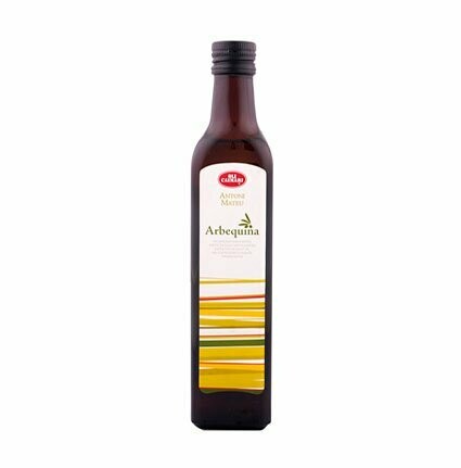 ANTONI MATEU. Arbequina. Aceite de oliva virgen extra. 500 ml. Cosecha nueva.