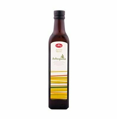 ANTONI MATEU. Arbequina. Aceite de oliva virgen extra. 500 ml. Cosecha nueva.