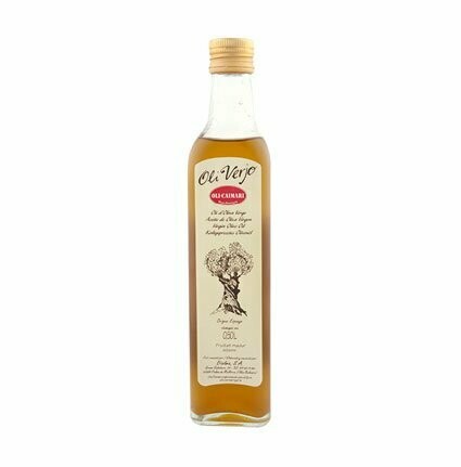 OLI VERJO. Aceite de oliva virgen. Etiqueta oro. 500 ml