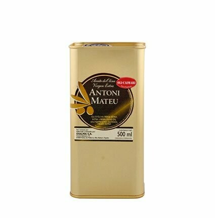 ANTONI MATEU. Coupage. Aceite de oliva virgen extra. Lata 500 ml