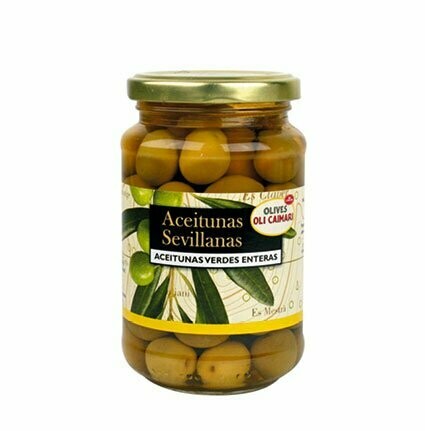 OLIVES OLI CAIMARI. Aceitunas sevillanas. 350 g