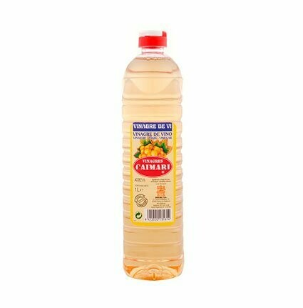 VINAGRES CAIMARI. Vinagre de vino blanco 6º. 1 l.