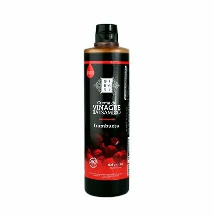 SIBARI. Crema de vinagre balsámico Frambuesa. 625 ml