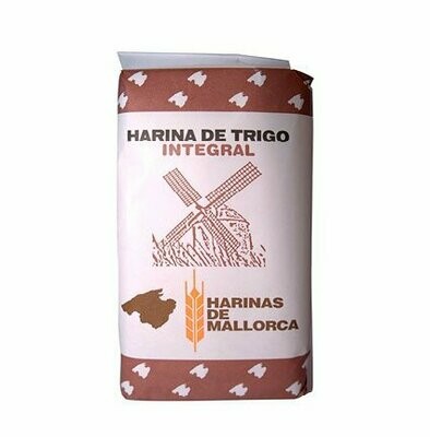 HARINAS DE MALLORCA. Harina Integral. 1 kg