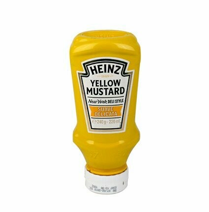 HEINZ. Mostaza Top Down. 220 g