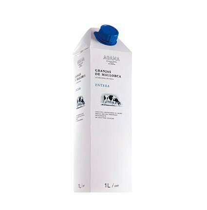 AGAMA. Leche Entera. 6 UNIDADES Brick 1 L