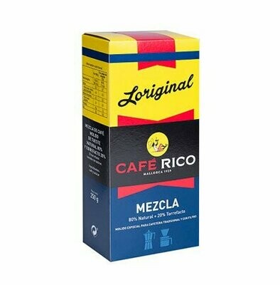 CAFÉ RICO. Mezcla. 250 g