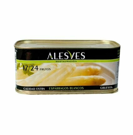 ALESVES. Esparragos Extra 17/24. 1 kg