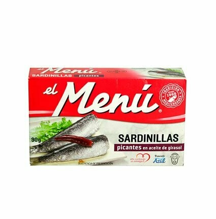 EL MENÚ. Sardinilla Picante. 90 g