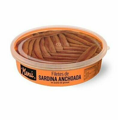 EL MENÚ. Sardina anchoada con aceite. 570 g