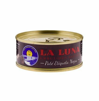 LA LUNA. Paté con trufa. Etiqueta negra. 95 g