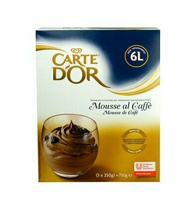 CARTE DOR. Preparado para Mousse de Café. 750 g