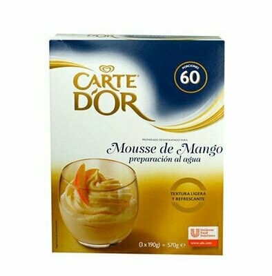 CARTE DOR. Preparado para Mousse de Mango. 570 g