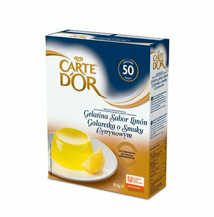 CARTE DOR. Preparado para Gelatina sabor a Limón. 850 g