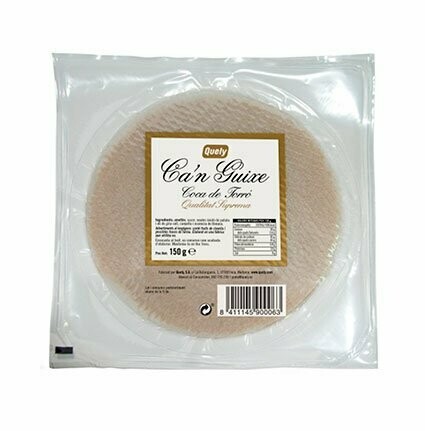 CAN GUIXE-QUELY. Coca de turrón. 150 g