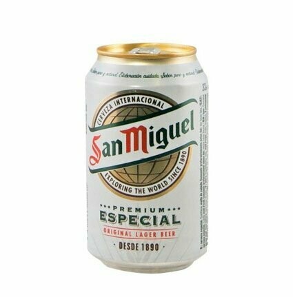 SAN MIGUEL. Cerveza. Pack 12 latas 33 cl